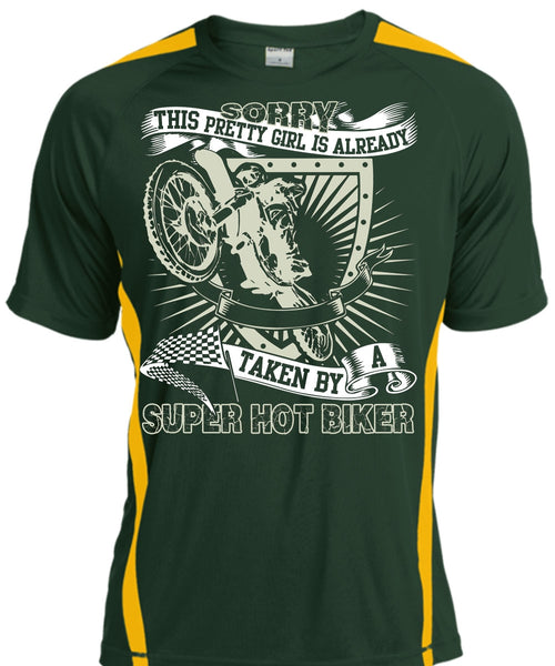 Taken By A Hot Biker T Shirt, Being A Biker T Shirt, Cool Shirt