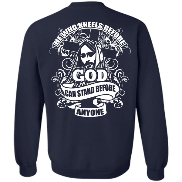 He Who Kneels T Shirt, I Love Jesus Sweatshirt