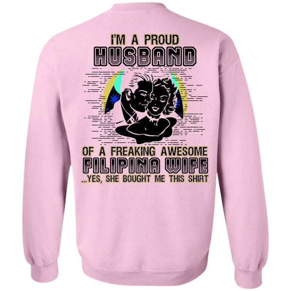 I Love Husband T Shirt, I'm A Proud Husband Sweatshirt