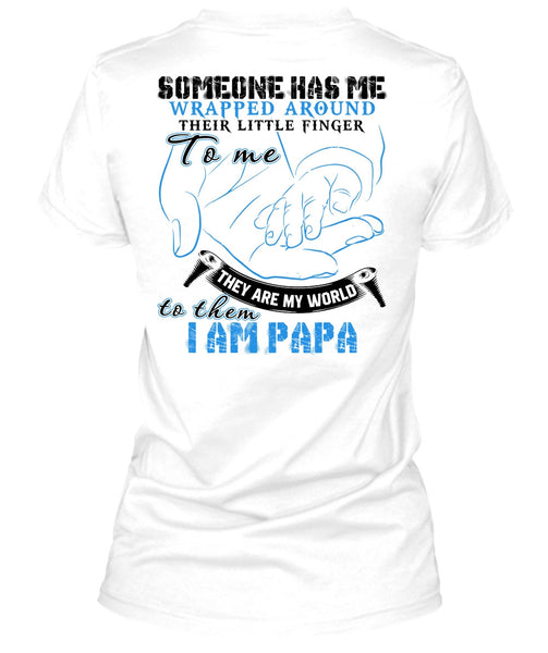I Am Papa T Shirt, I Love Papa T Shirt