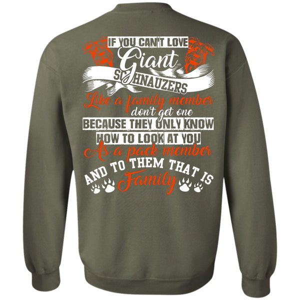 Like A Family Member T Shirt, I Love Dog Sweatshirt