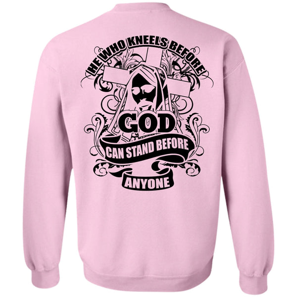 I Love Jesus T Shirt, God Can Stand Before Anyone Sweatshirt