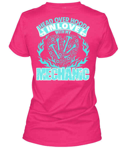 In Love With My Mechanic T Shirt, I Love Mechanic T Shirt