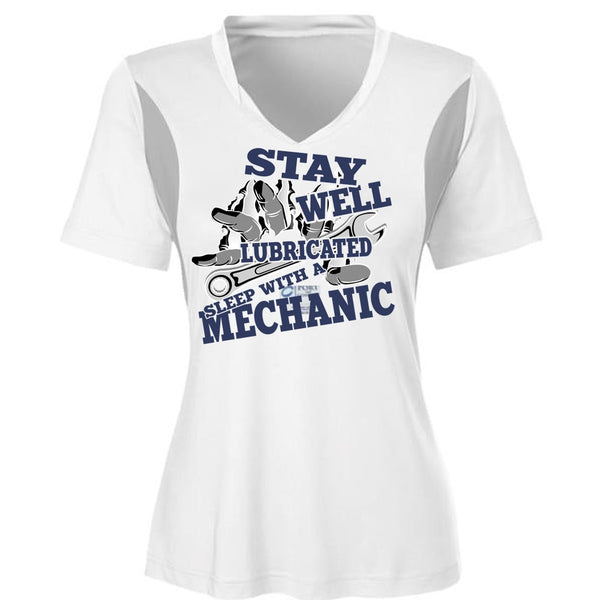 Stay Well Lubricated Sleep With A Mechanic T Shirt, I Love Mechanic T Shirt, Awesome T-Shirts