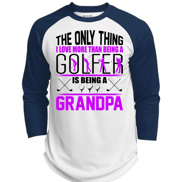 I Love More Than Being A Golfer T Shirt, I Love Golfer T Shirt, Awesome T-Shirts  (Polyester Game Baseball Jersey)