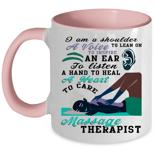 Cute Massage Therapist Coffee Mug, Massage Therapist Accent Mug