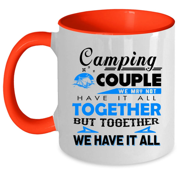 Cool Gift For Couple Coffee Mug, Camping Couple Accent Mug