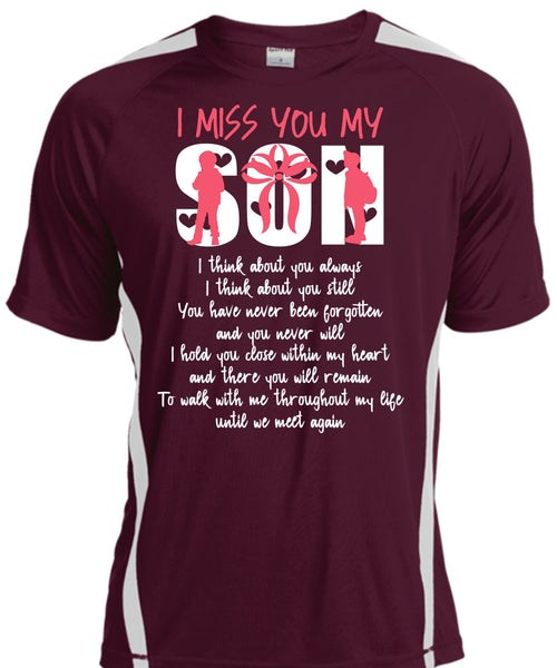 I Miss You Son T Shirt, Being A Son T Shirt, Cool Shirt
