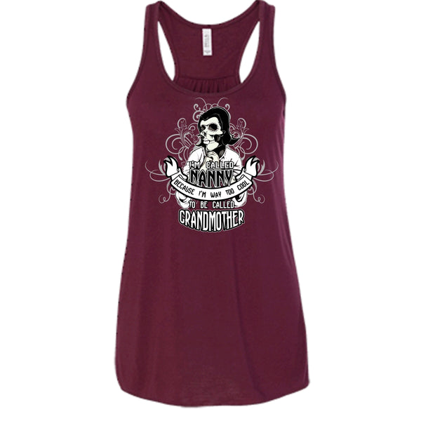 I Called Nanny T Shirt, Too Cool To Be Called Grandfather T Shirt, Cool T Shirt