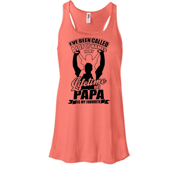 Papa Is My Favorite Name T Shirt, Father's Day Gift Tank Top