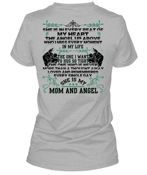 She Is My Mom And Angel T Shirt, Being A Mom T Shirt