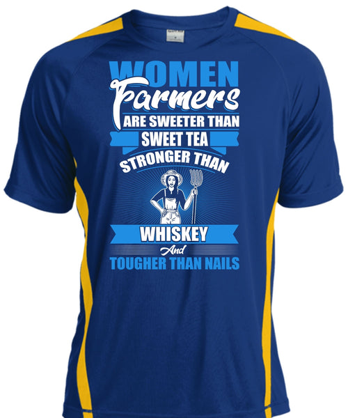 Women Farmers Are Sweeter T Shirt, Being A Farmer T Shirt, Cool Shirt