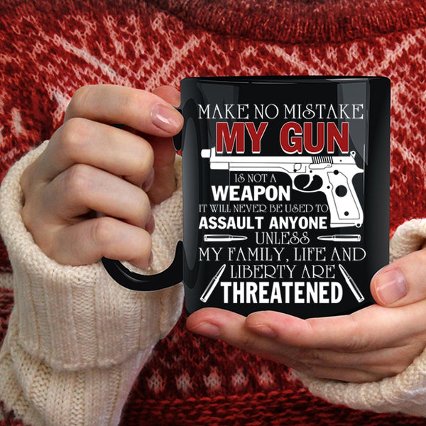 My Family Life And Liberty Coffee Mug, Gift For Dad Coffee Cup