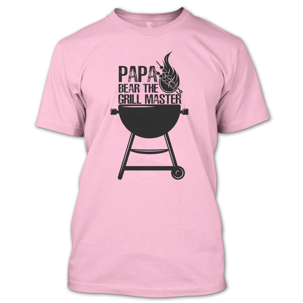 Papa Bear The Grill Master T Shirt, Gift For Papa T Shirt
