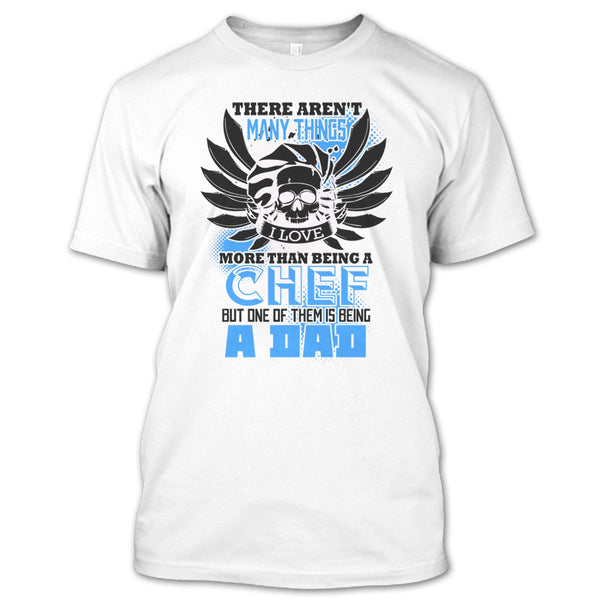 A black t-shirt with the shopify logo