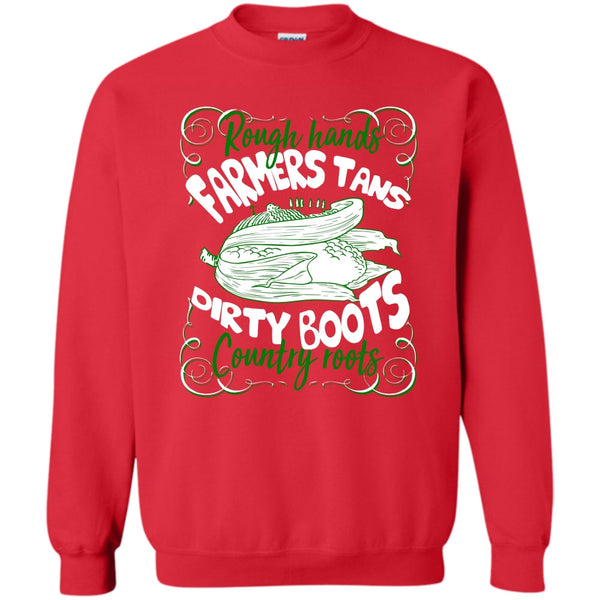 Dirty Boots Country Roots T Shirt, Coolest Farmer Sweatshirt