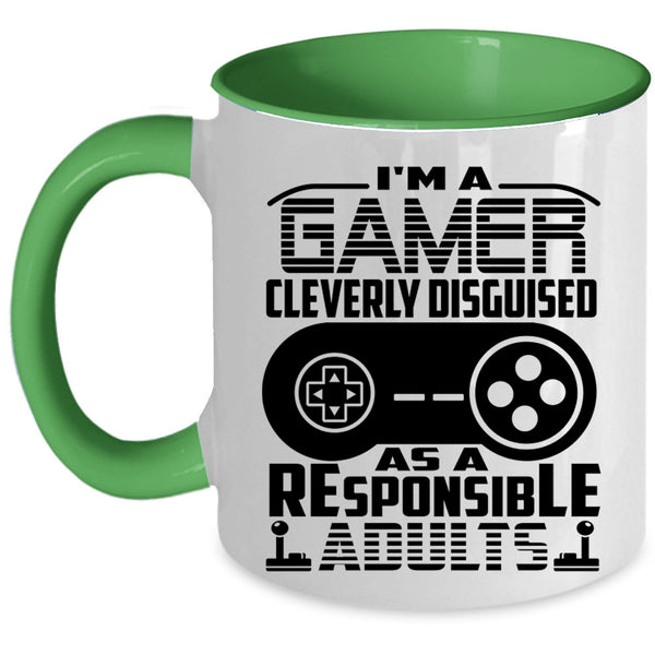 Cool Gift For Gamers Coffee Mug, I'm A Gamer Accent Mug