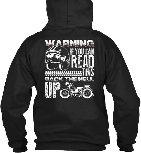 You Can Read T Shirt, This Back The Hell Up T Shirt