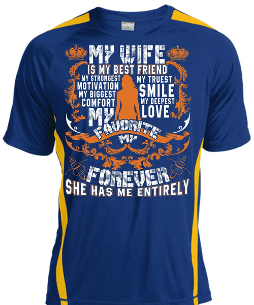 My Wife Is My Best Friend T Shirt, My Love My Favorite T Shirt, Cool Shirt