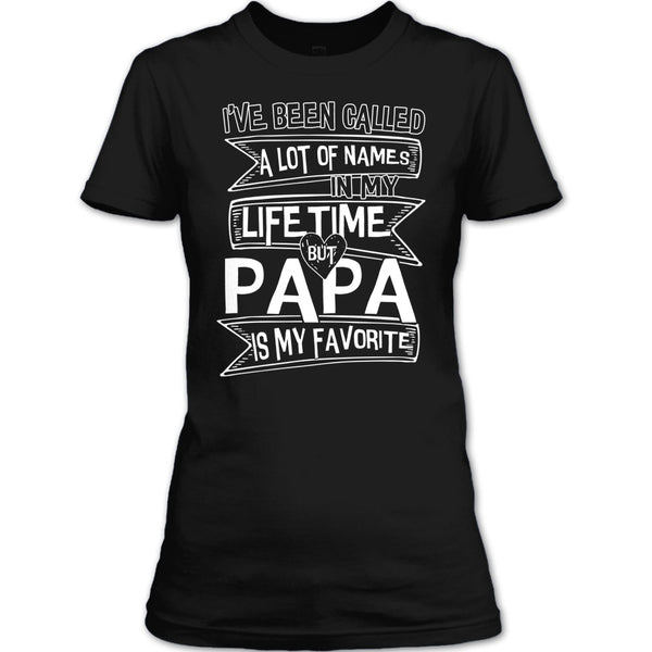 Papa Is My Favorite Peple T Shirt, Gift For Dad T Shirt