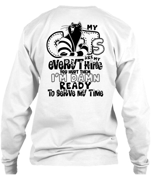 My Cats Are My Everything T Shirt, I Love My Cat T Shirt