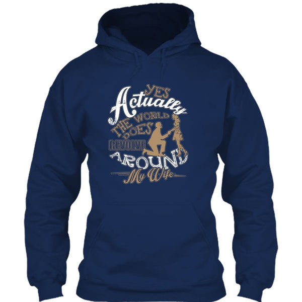 Revolve Around My Wife T Shirt, I Love My Wife T Shirt