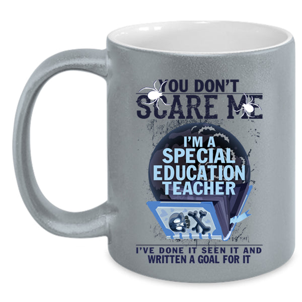 Scary Coffee Mug, I'm A Special Education Teacher Accent Mug