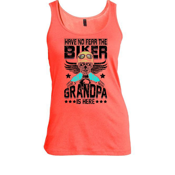Have No Fear The Biker T Shirt, Gift For Grandpa Tank Top