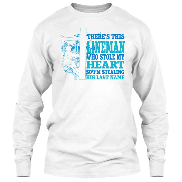 There's This Lineman T Shirt, Coolest Lineman's Wife T Shirt