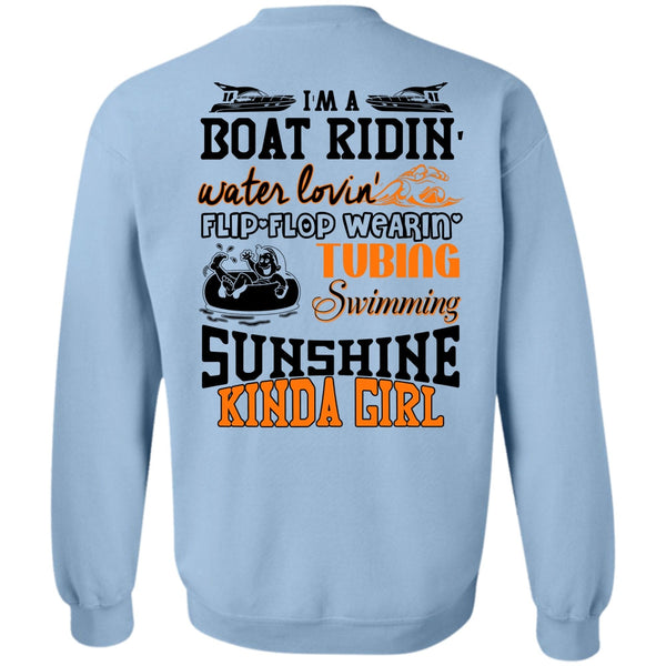 I Love Swimming T Shirt, Swimming Sunshine Kinda Girl Sweatshirt