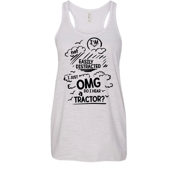 I'm Not Easily Distracted T Shirt, Funny Farmer T Shirt, Awesome t-shirts