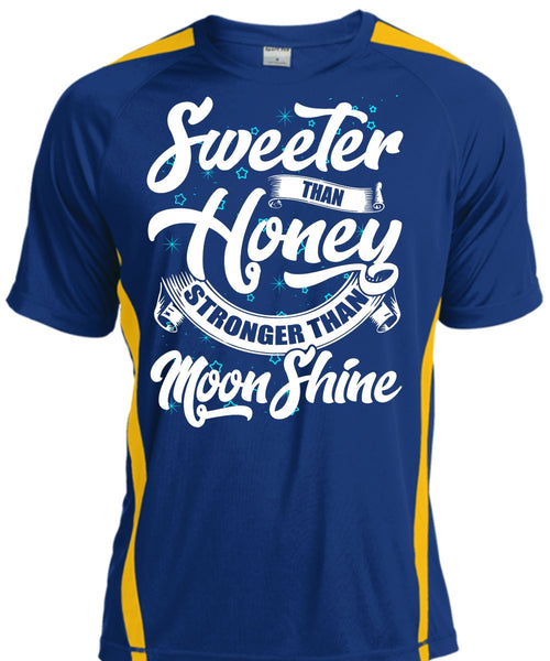 Sweeter Than Honey T Shirt, Stronger Than Moon Shine T Shirt, Cool Shirt
