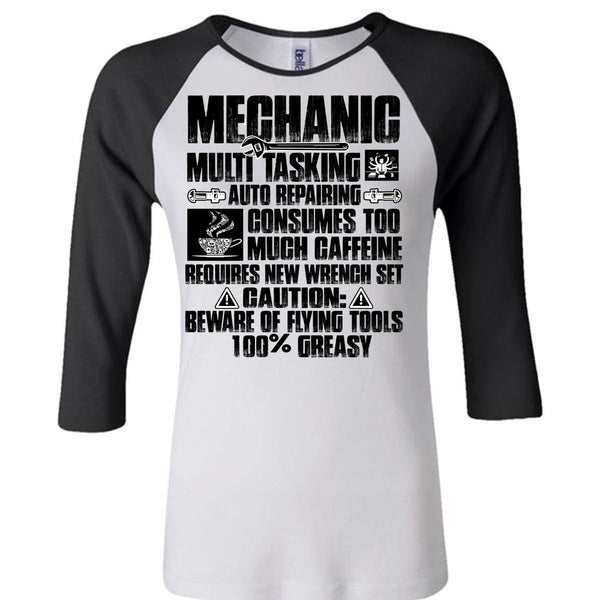 Mechanic Multitasking T Shirt, I Love Mechanic T Shirt, Awesome T-Shirts