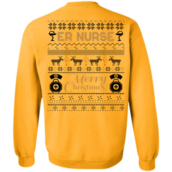 I Love Nursing T Shirt, ER Nurse Merry Christmas Sweatshirt