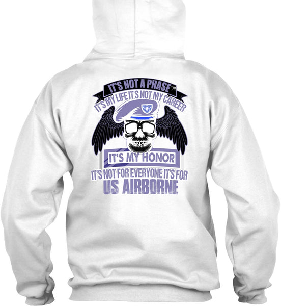 It's For US Airborne T Shirt, I Love Veteran T Shirt