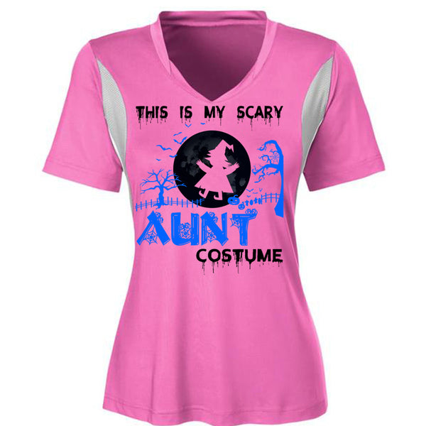 This Is My Scary Aunt Costume T Shirt, Wait For Halloween T Shirt, Awesome T-Shirts