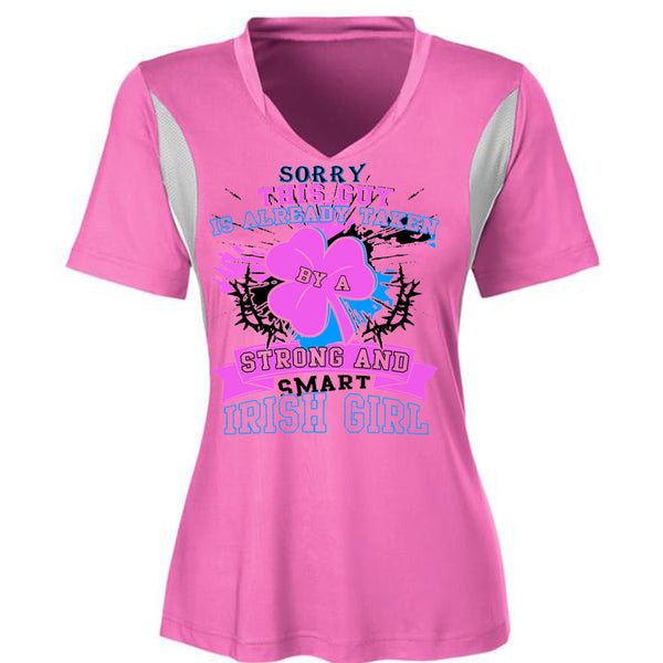 This Guy Is Already Taken By A Smart Irish Girl T Shirt, Being A Lady T Shirt, Awesome T-Shirts