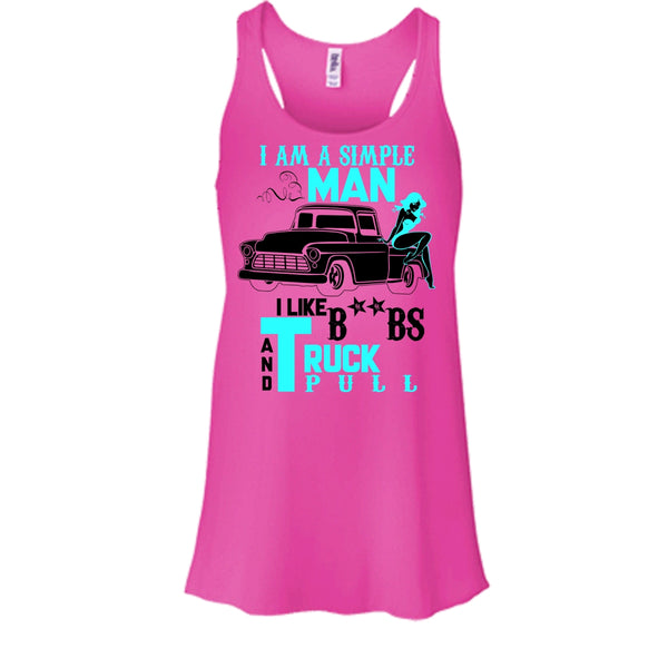 I Am A Simple Man T Shirt, Coolest Trucker Tank Top