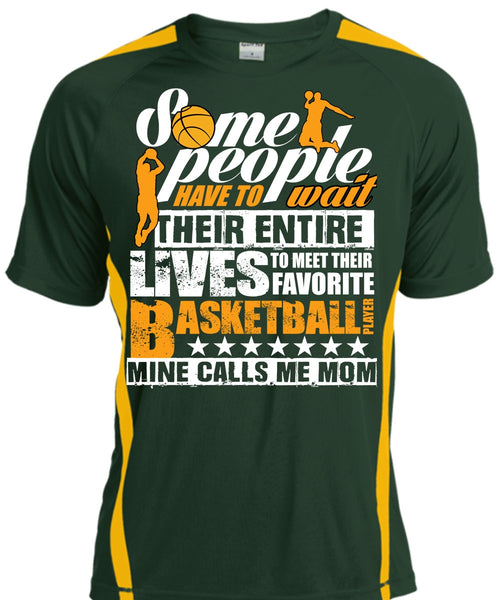 Favorite Basketball T Shirt, Calls Me Mom T Shirt, Cool Shirt