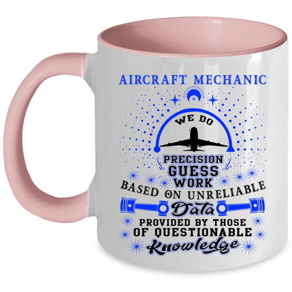 Cool Aircraft Mechanic Coffee Mug, Aircraft Mechanic Accent Mug