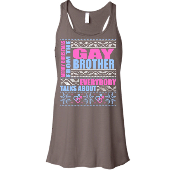 Merry Christmas From The Gay brother T Shirt, Coolest Gay Brother T Shirt, Cool T Shirt