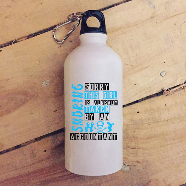 This Girl Is Already Taken By An Accountant 20 oz Stainless Steel Bottle,Married Outdoor Sports Water Bottle