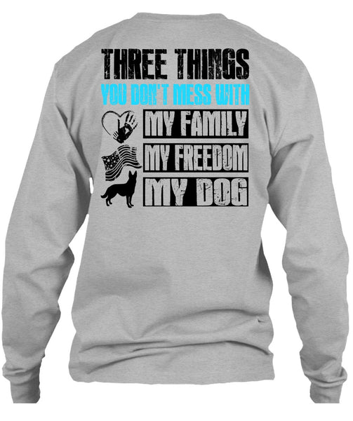 My Family My Freedom My Dog T Shirt, I Love Dog T Shirt