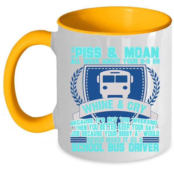 Best Gift For Bus Driver Coffee Mug, School Bus Driver Accent Mug
