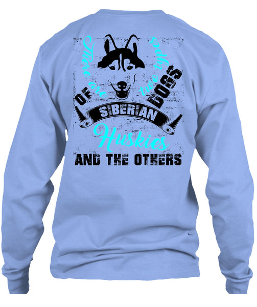 There Are Two Types Dogs Siberian Huskies T Shirt, I Love My Dog T Shirt
