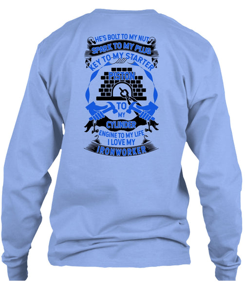 I Love My Ironworker T Shirt, I Love Ironworker T Shirt