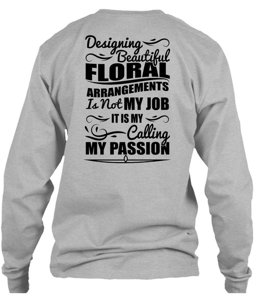 Designing Beautiful Floral T Shirt, I Love Designing T Shirt