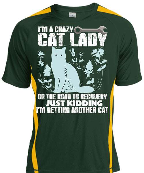 I'm A Crazy Cat Lady On The Road T Shirt, I'm Getting Another Cat T Shirt, Cool Shirt
