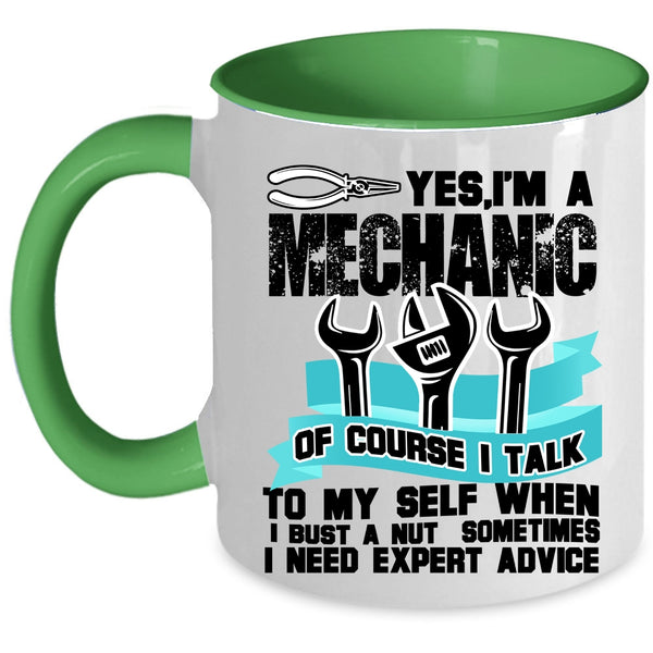Best Gift For Mechanic Coffee Mug, I'm A Mechanic Accent Mug