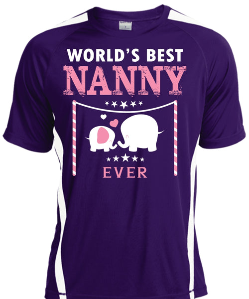 World's Best Nanny Ever T Shirt, Mother's Day T Shirt, Being A Mom T Shirt